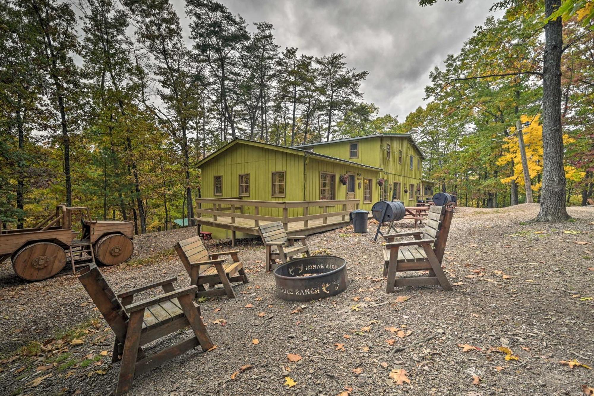 Lone Ranger Cabin With 50 Acres By Raystown Lake Huntingdon Εξωτερικό φωτογραφία